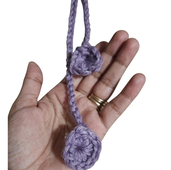 One-of-a-kind Crochet Swim Cover-Up Top  Hand Crafted Festival Boho Beachwear - Picture 12 of 17